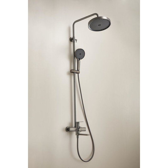 Душевая стойка Belz B24813-3, оружейная сталь - фото 39