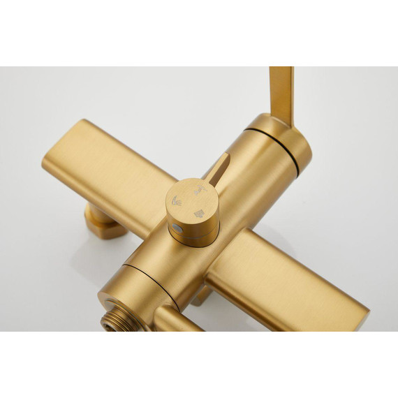 Душевая стойка Belz B24813-5, золото матовое - фото 18