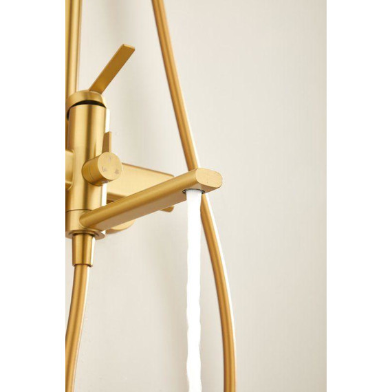 Душевая стойка Belz B24813-5, золото матовое - фото 23