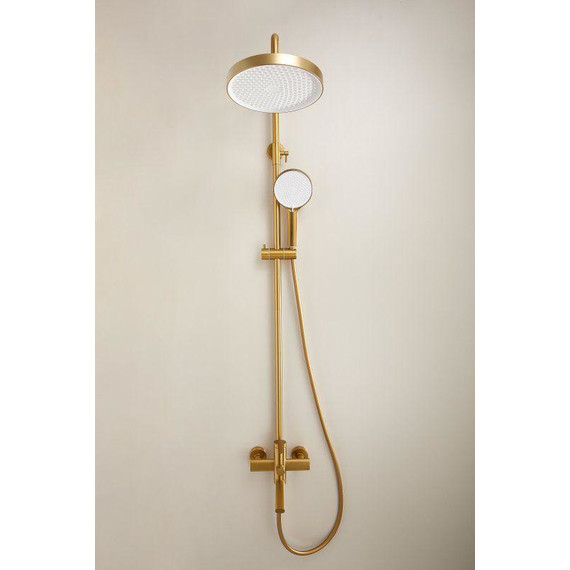 Душевая стойка Belz B24813-5, золото матовое - фото 48