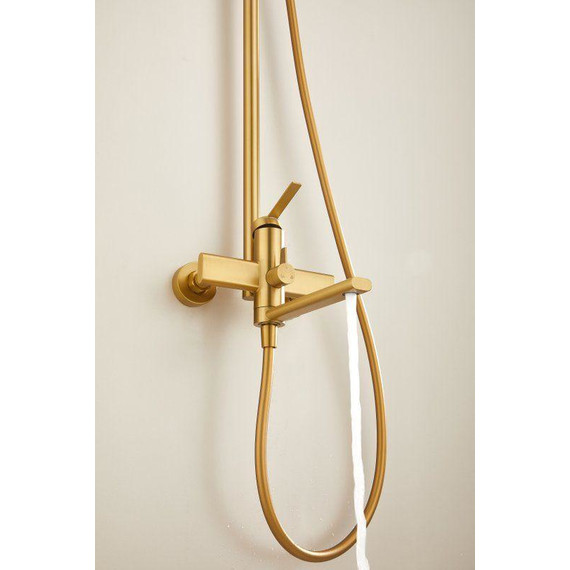 Душевая стойка Belz B24813-5, золото матовое - фото 57