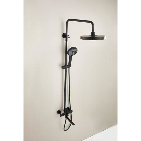 Душевая стойка Belz B24813-7, чёрный матовый - фото 19