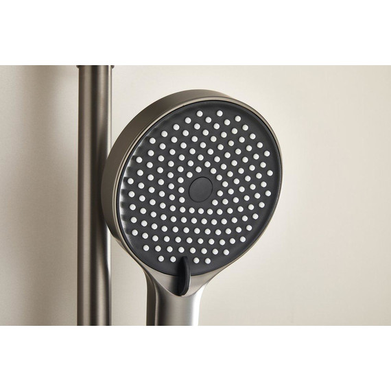 Душевая стойка Belz B25713-3, оружейная сталь - фото 23