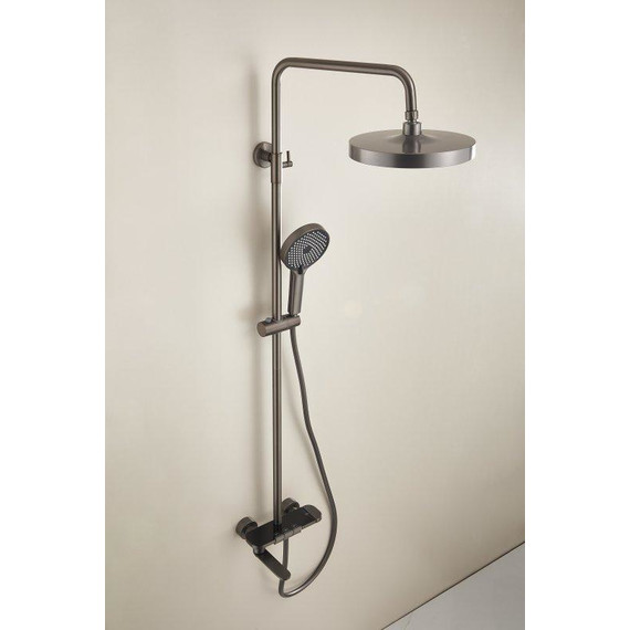 Душевая стойка Belz B25713-3, оружейная сталь - фото 28