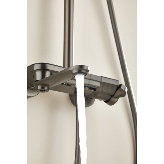 Душевая стойка Belz B25713-3, оружейная сталь - фото 43