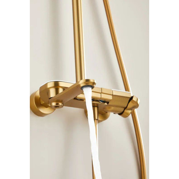 Душевая стойка Belz B25713-5, золото матовое - фото 16