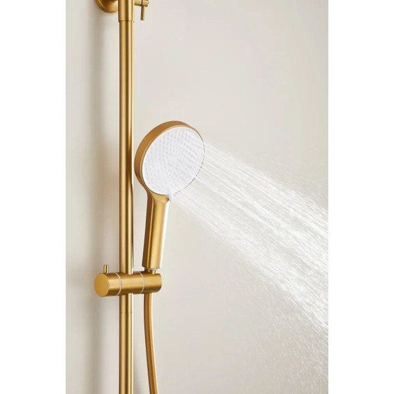 Душевая стойка Belz B25713-5, золото матовое - фото 17