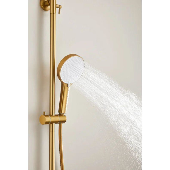 Душевая стойка Belz B25713-5, золото матовое - фото 18