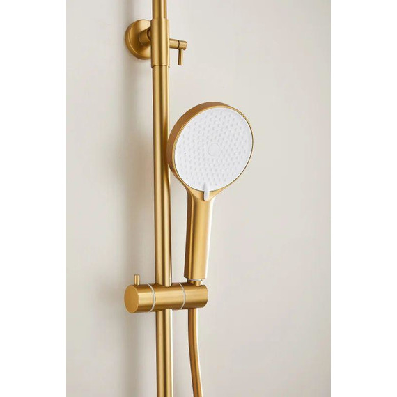 Душевая стойка Belz B25713-5, золото матовое - фото 20