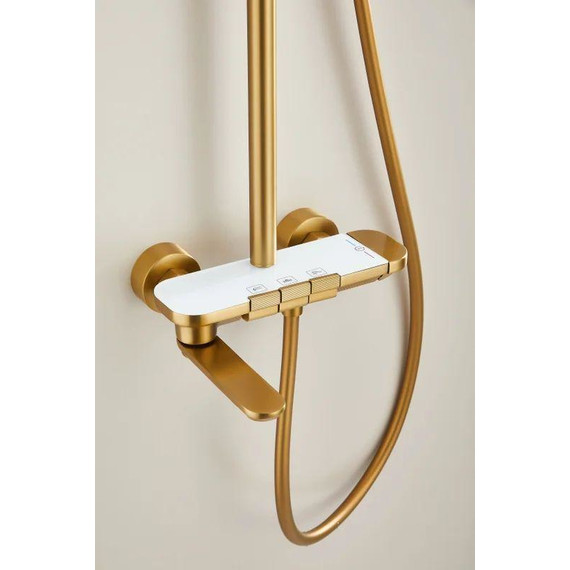 Душевая стойка Belz B25713-5, золото матовое - фото 25