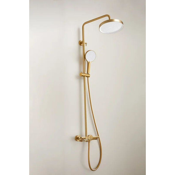 Душевая стойка Belz B25713-5, золото матовое - фото 3