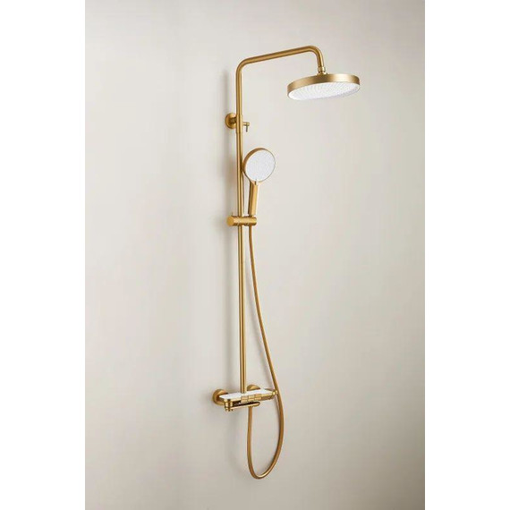 Душевая стойка Belz B25713-5, золото матовое - фото 5