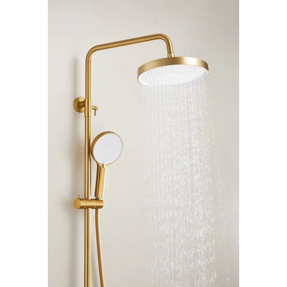 Душевая стойка Belz B25713-5, золото матовое - фото 9