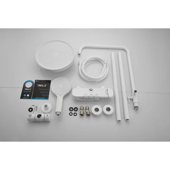 Душевая стойка Belz B25713-8, белый матовый - фото 41