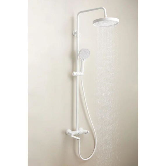 Душевая стойка Belz B25713-8, белый матовый - фото 7