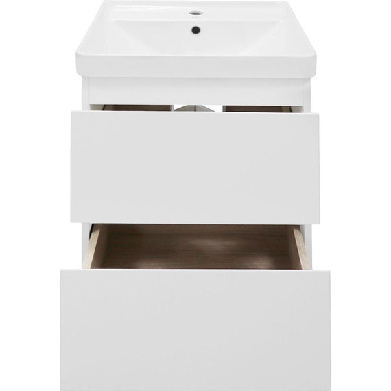 Тумба подвесная с раковиной Azario Мила 50 см CS00097549 - фото 5