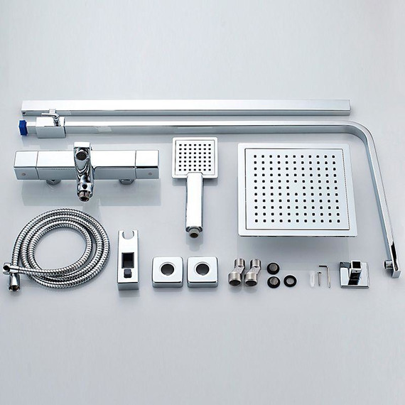 Душевая стойка с термостатом Ledeme L2424 - фото 10