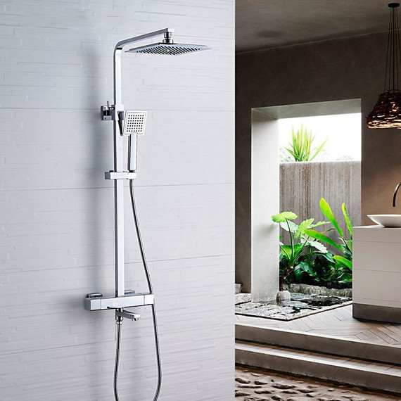 Душевая стойка с термостатом Ledeme L2424 - фото 11