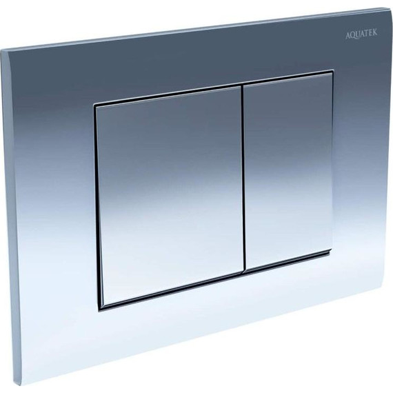 Кнопка смыва Aquatek PNS-0000002, хром глянцевый - фото 2