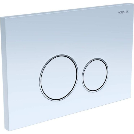 Кнопка смыва Aquatek PNS-0000011, белый глянцевый - фото 2
