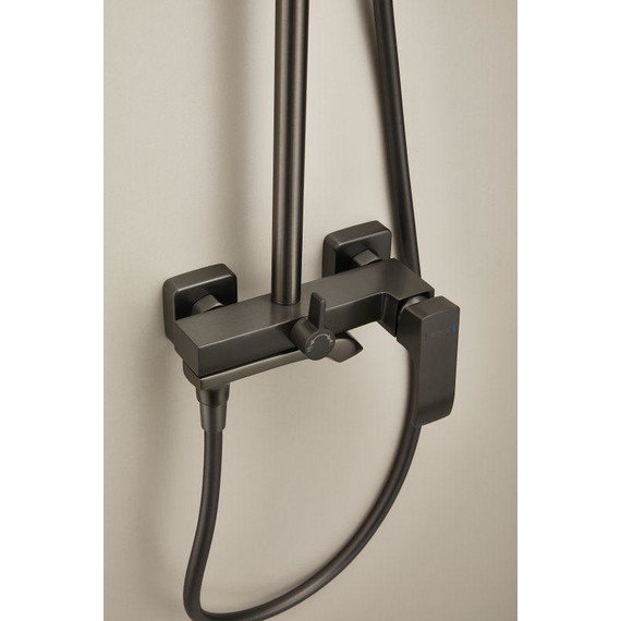 Душевая стойка Belz B24507-3, оружейная сталь - фото 19