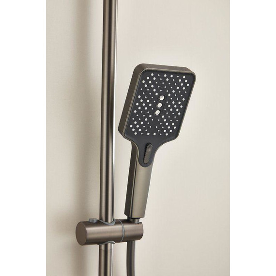 Душевая стойка Belz B24507-3, оружейная сталь - фото 21