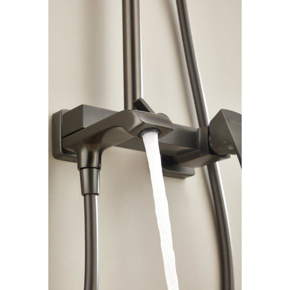 Душевая стойка Belz B24507-3, оружейная сталь - фото 27