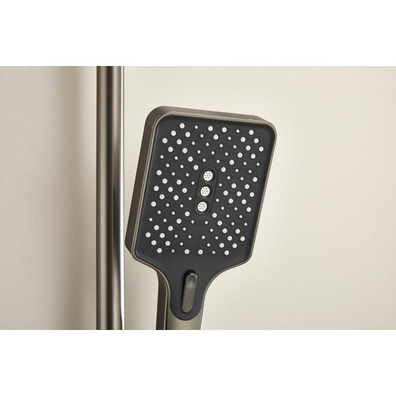 Душевая стойка Belz B24507-3, оружейная сталь - фото 35