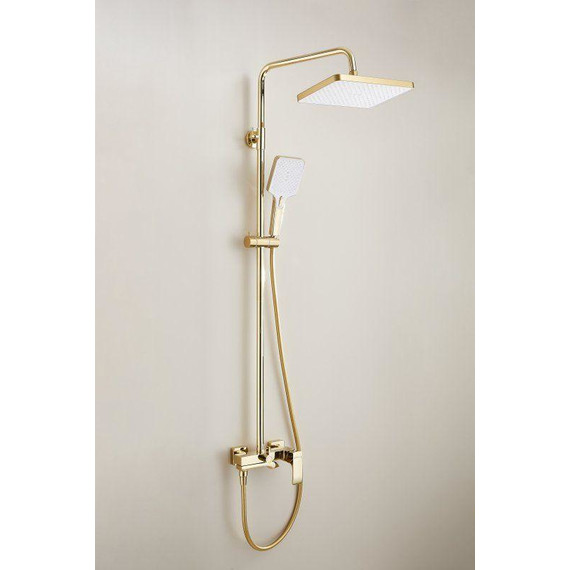 Душевая стойка Belz B24507-5, золото - фото 3