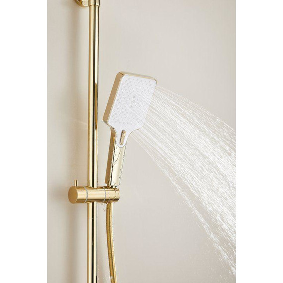 Душевая стойка Belz B24507-5, золото - фото 31