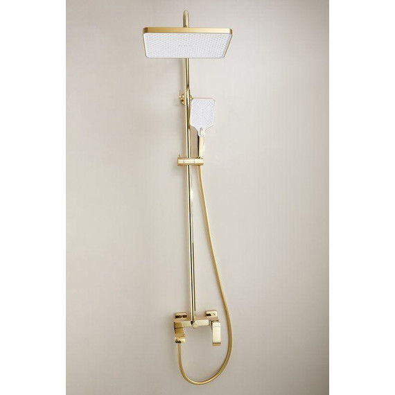 Душевая стойка Belz B24507-5, золото - фото 4