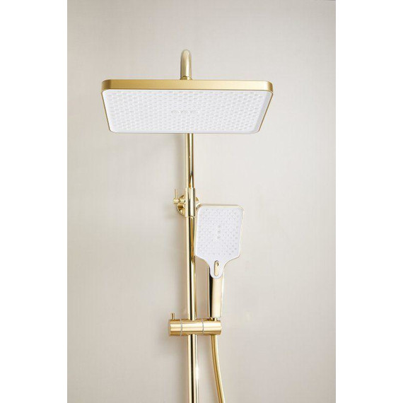 Душевая стойка Belz B24507-5, золото - фото 10