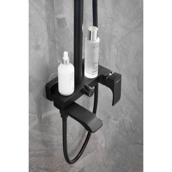 Душевая стойка Belz B24507-7, чёрный - фото 21