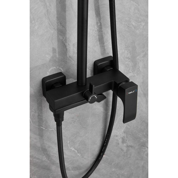 Душевая стойка Belz B24507-7, чёрный - фото 25