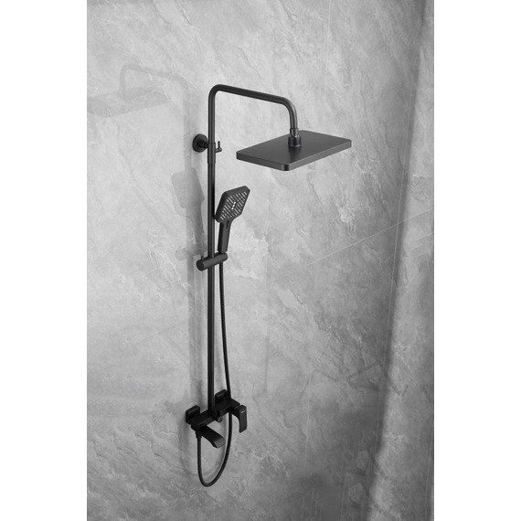 Душевая стойка Belz B24507-7, чёрный - фото 2