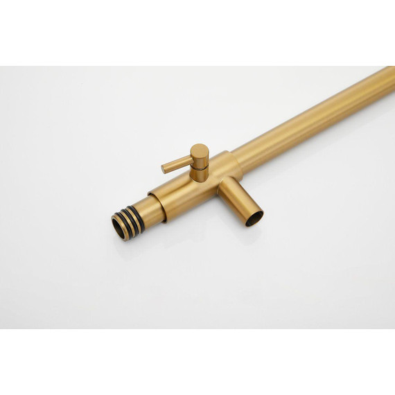 Душевая стойка Belz B24658-5, золото матовое - фото 34