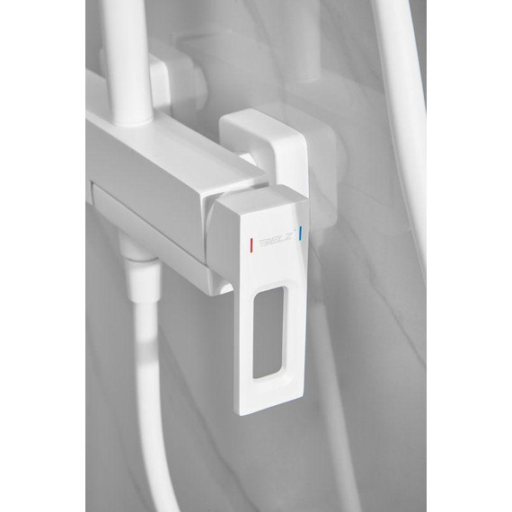 Душевая стойка Belz B24658-8, белый матовый - фото 19