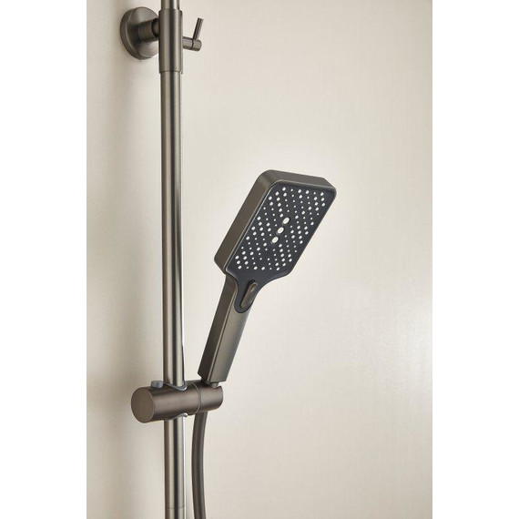 Душевая стойка Belz B24715-3, оружейная сталь - фото 24