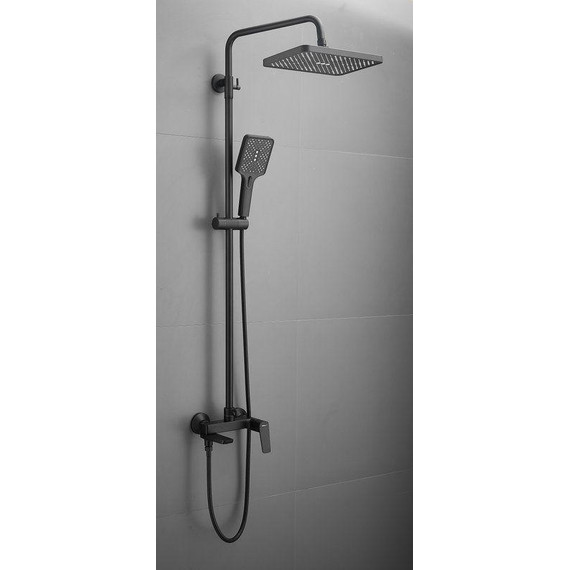 Душевая стойка Belz B24715-7, чёрный матовый - фото 18