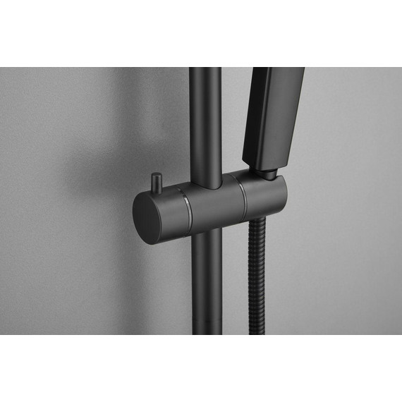 Душевая стойка Belz B24715-7, чёрный матовый - фото 19