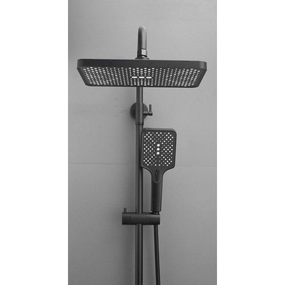 Душевая стойка Belz B24715-7, чёрный матовый - фото 28