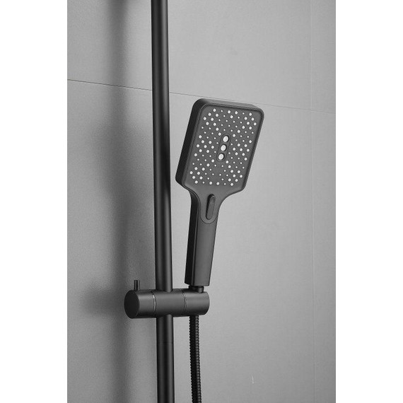 Душевая стойка Belz B24715-7, чёрный матовый - фото 23