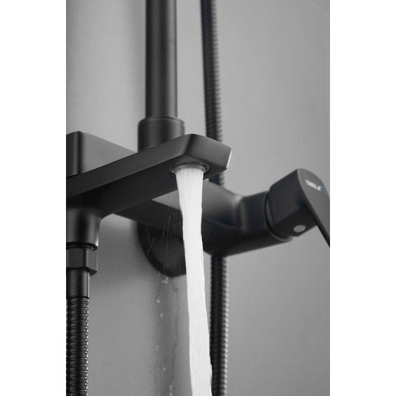 Душевая стойка Belz B24715-7, чёрный матовый - фото 26