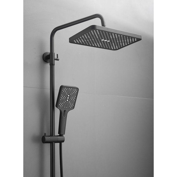 Душевая стойка Belz B24715-7, чёрный матовый - фото 6