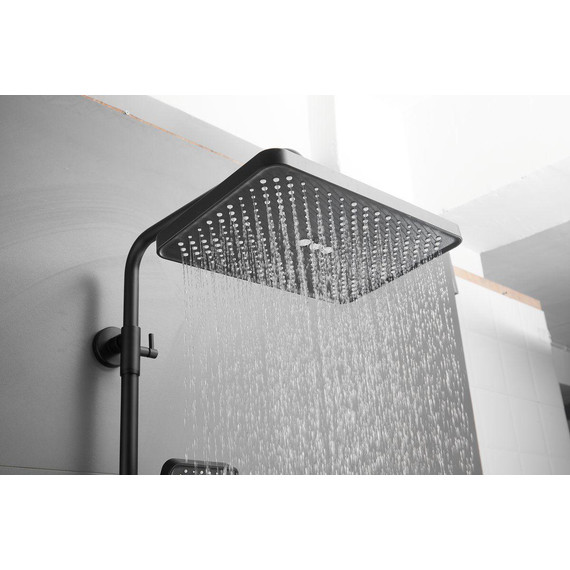 Душевая стойка Belz B24715-7, чёрный матовый - фото 24