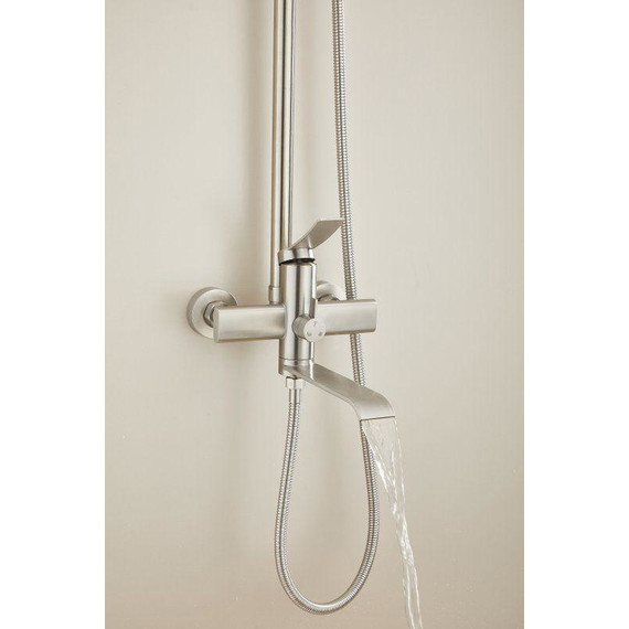 Душевая стойка Belz B24812-1, сатин - фото 17