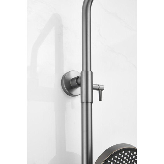 Душевая стойка Belz B24812-3, оружейная сталь - фото 23