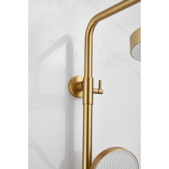 Душевая стойка Belz B24812-5, золото брашированное - фото 27