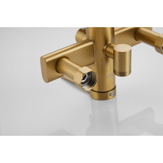 Душевая стойка Belz B24812-5, золото брашированное - фото 32