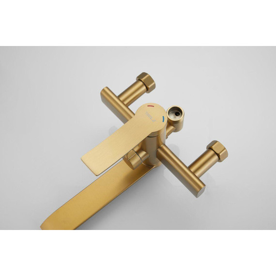 Душевая стойка Belz B24812-5, золото брашированное - фото 52